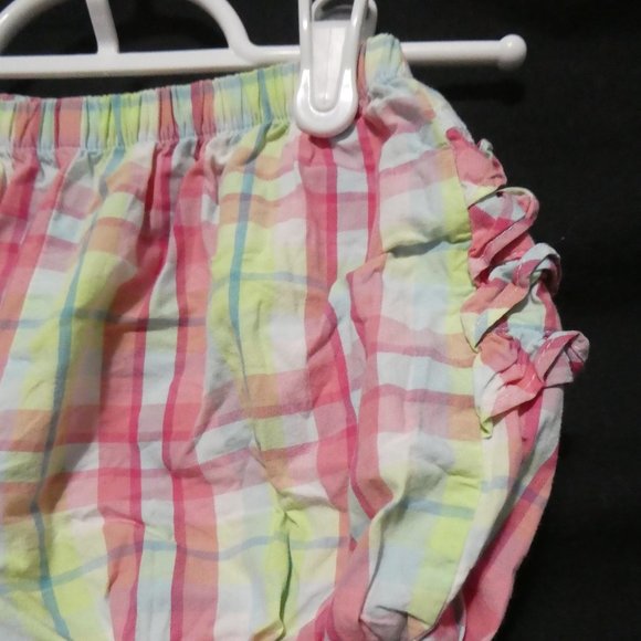 GYMBOREE | size 3T | Plaid Bloomers With Ruffle Back | 100% Cotton | NWOT - Picture 5 of 14